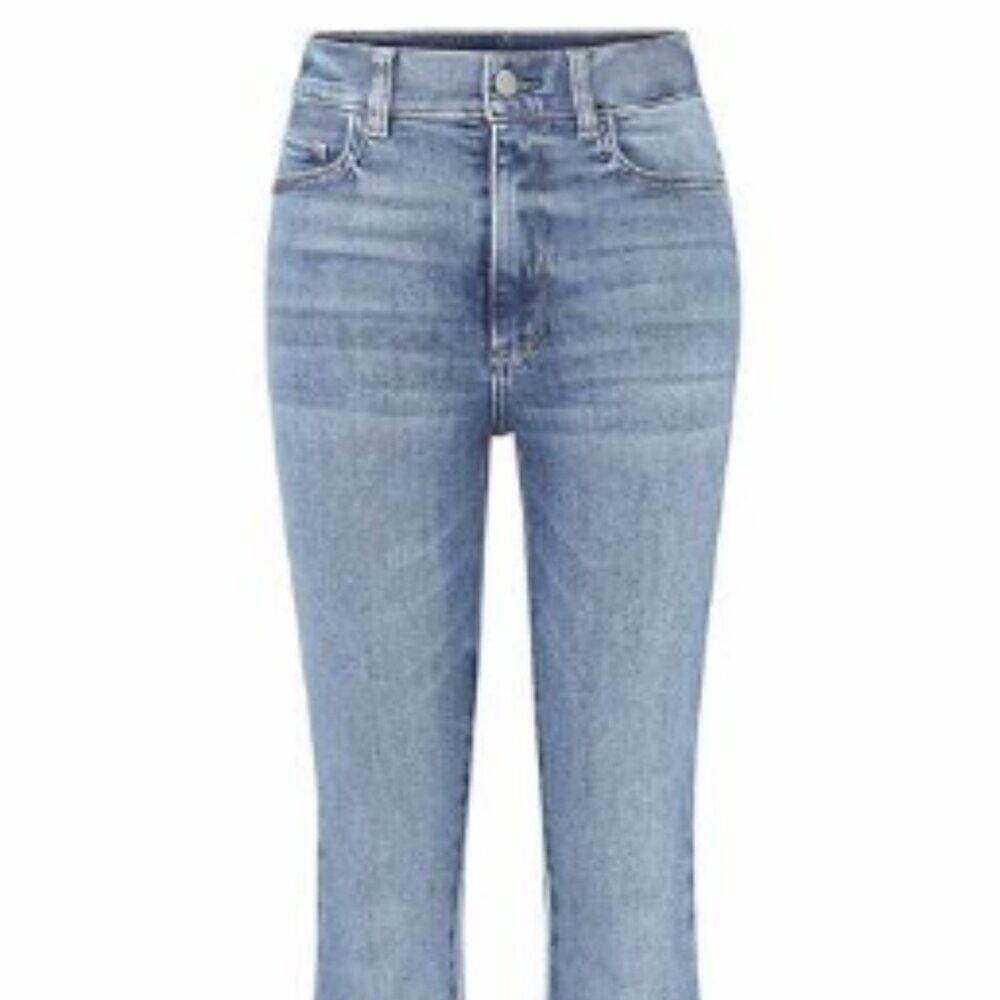 DL1961 Bridget Boot High Rise Instasculpt Jeans Aquarius - Picture 6 of 6